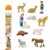 Zestaw Figurek w Tubie - Małe Zwierzątka z Mini Zoo
