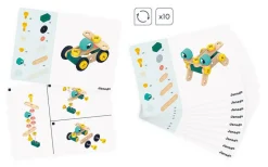 Zestaw konstruktora 50 elementów Brico'kids 3+