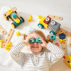 Zestaw konstruktora 50 elementów Brico'kids 3+