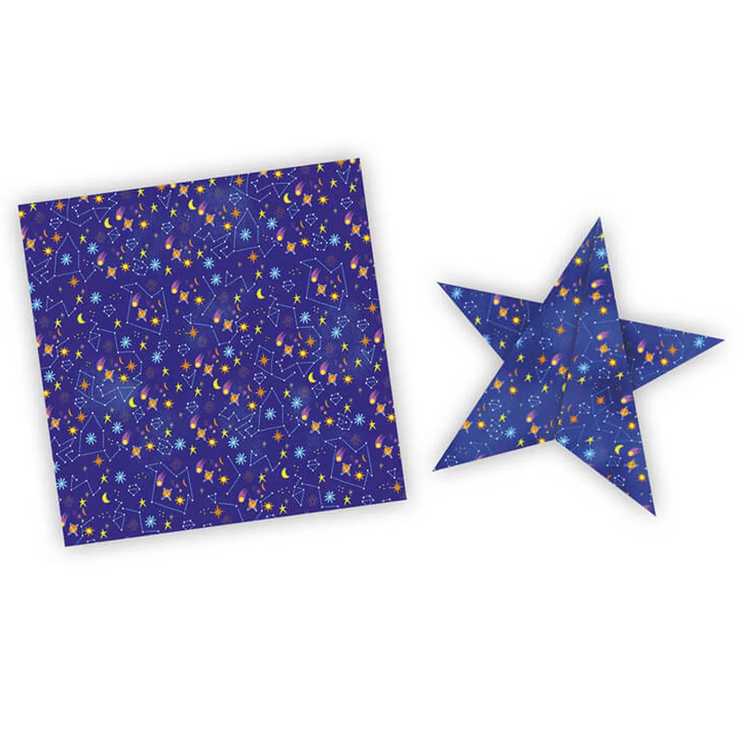 Zestaw kreatywny do tworzenia origami Konstelacje 200szt. 7+