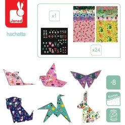 Zestaw kreatywny do tworzenia origami Zwierzątka 8+