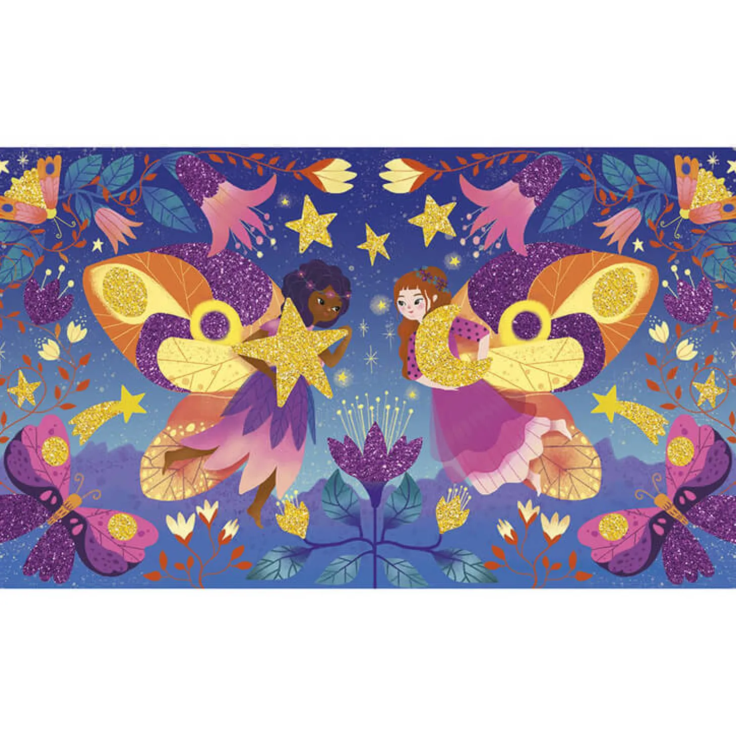 Zestaw kreatywny Magiczny brokat Wróżki Magic Fairies 5+