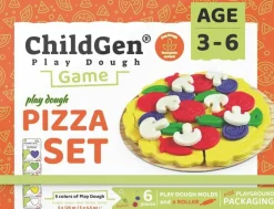 Zestaw kreatywny PIZZA, 100% naturalna ciastolina i akcesoria