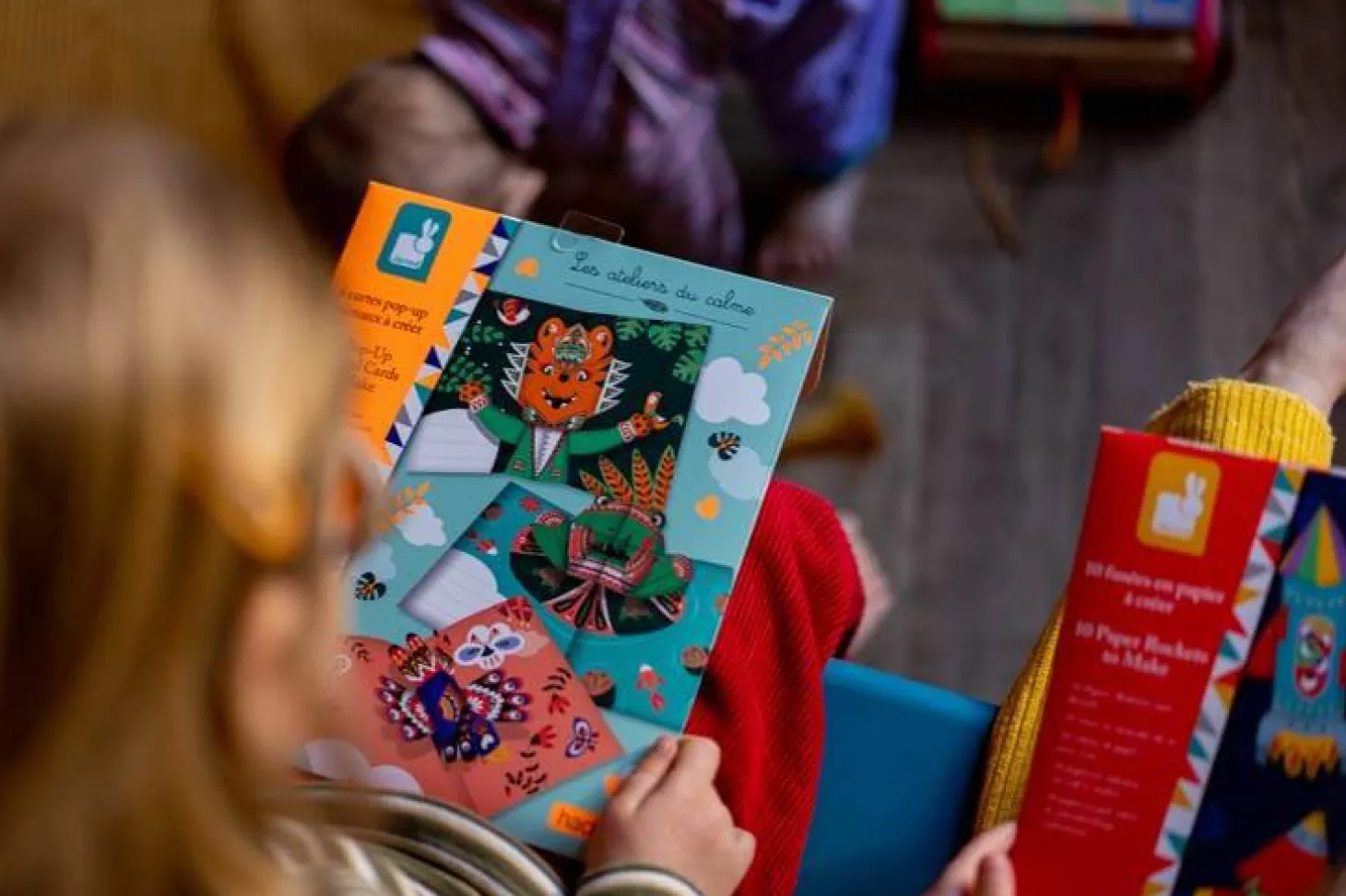 Zestaw kreatywny Przestrzenne kartki pop-up 3D Zwierzęta 6+