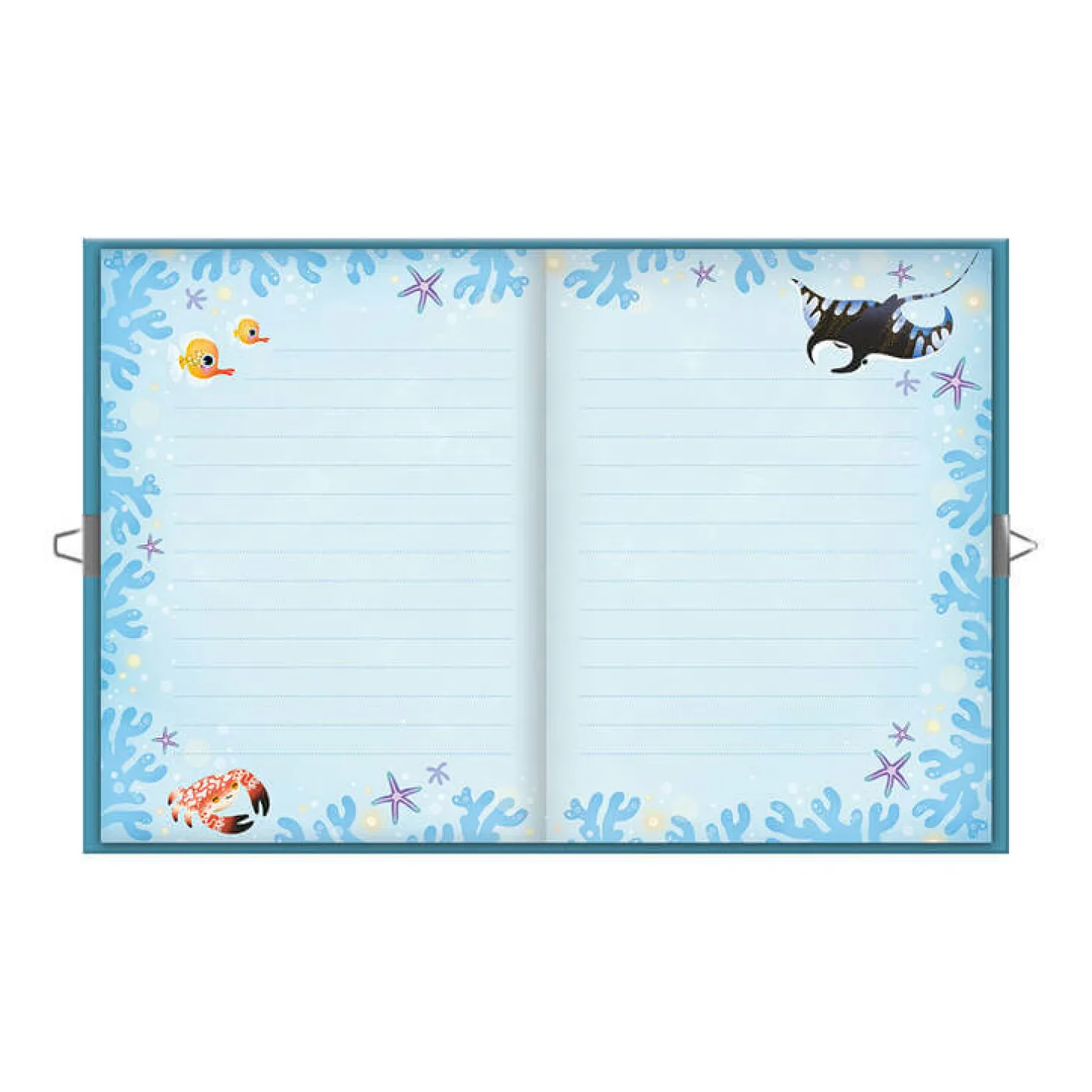 Zestaw kreatywny Sekretny notes Magic Ocean 7+