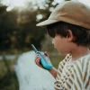 Zestaw krótkofalówek Walkie Talkie KIDYTALK - różowo-niebieskie