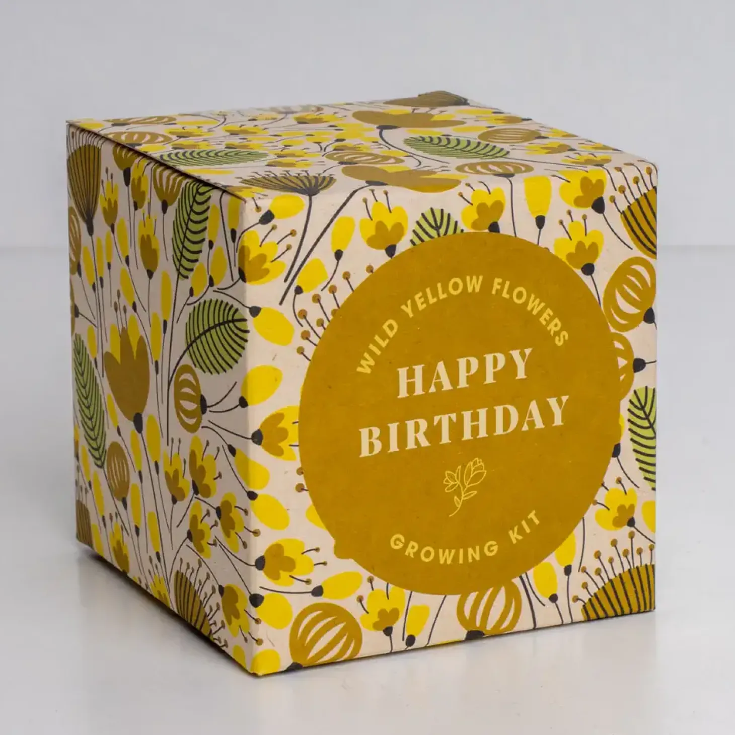 Zestaw prezentowy do sadzenia kwiatów Say it with Flowers - Happy Birthday