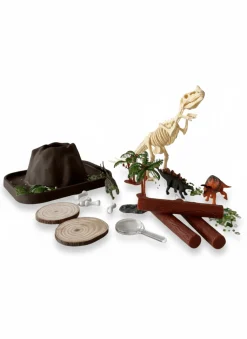 Zestaw sensoryczny Świat dinozaurów, tacka + figurki + śnieg sensoryczny