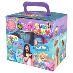 Zestaw Tubi Jelly 6 kolorów + małe akwarium - syrenka