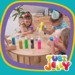 Zestaw Tubi Jelly 6 kolorów + małe akwarium - syrenka