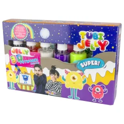 Zestaw Tubi Jelly 6 kolorów - potworki