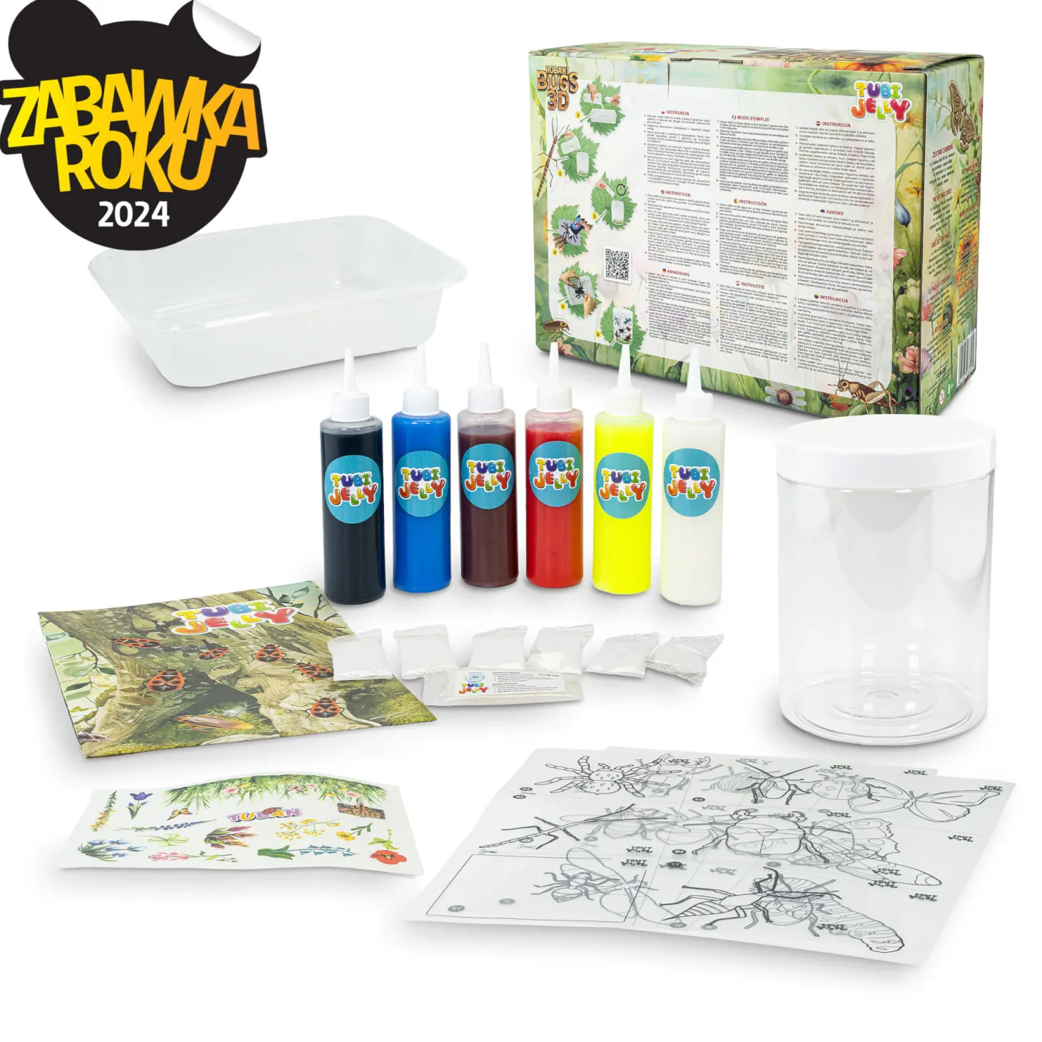 Zestaw Tubi Jelly - robaki