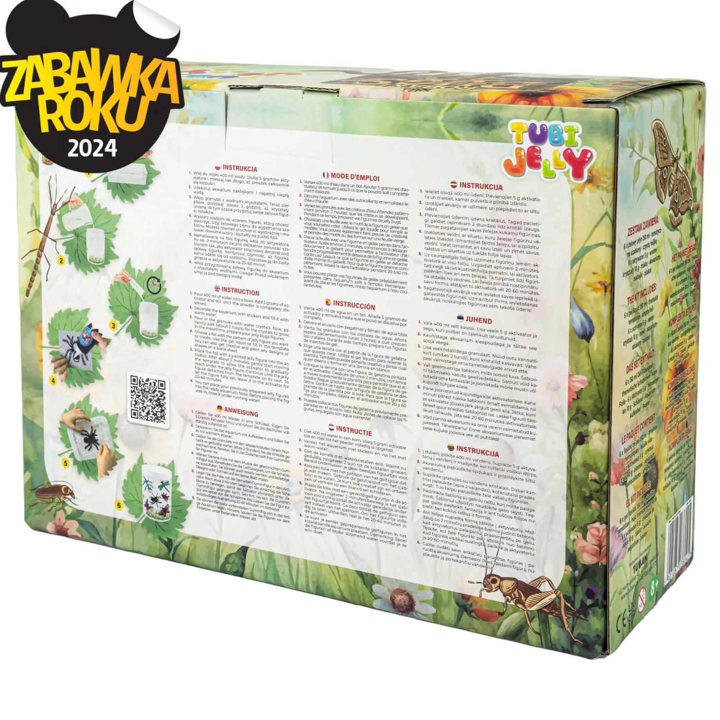 Zestaw Tubi Jelly - robaki