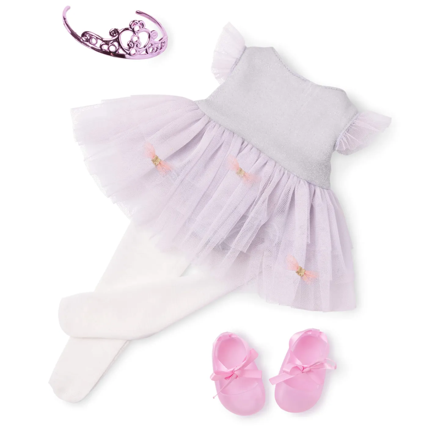 Zestaw ubranek dla lalek - Tutu Cute - strój baletnicy