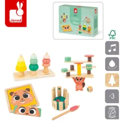 Zestaw zabawek edukacyjnych Box 36m+