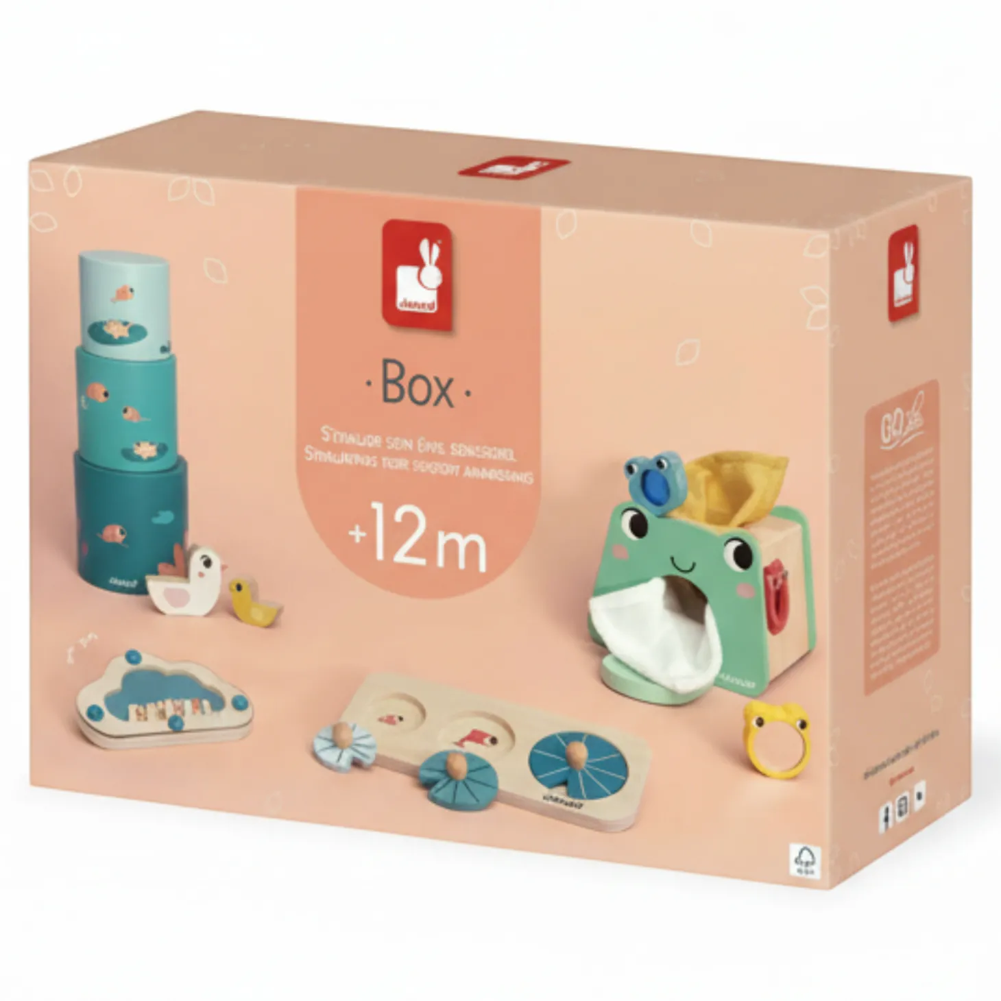 Zestaw zabawek edukacyjnych Box 12m+