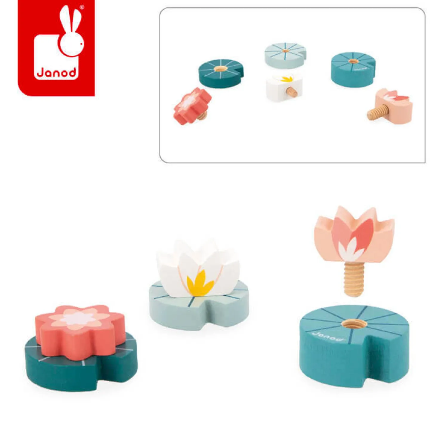 Zestaw zabawek edukacyjnych Box 24m+