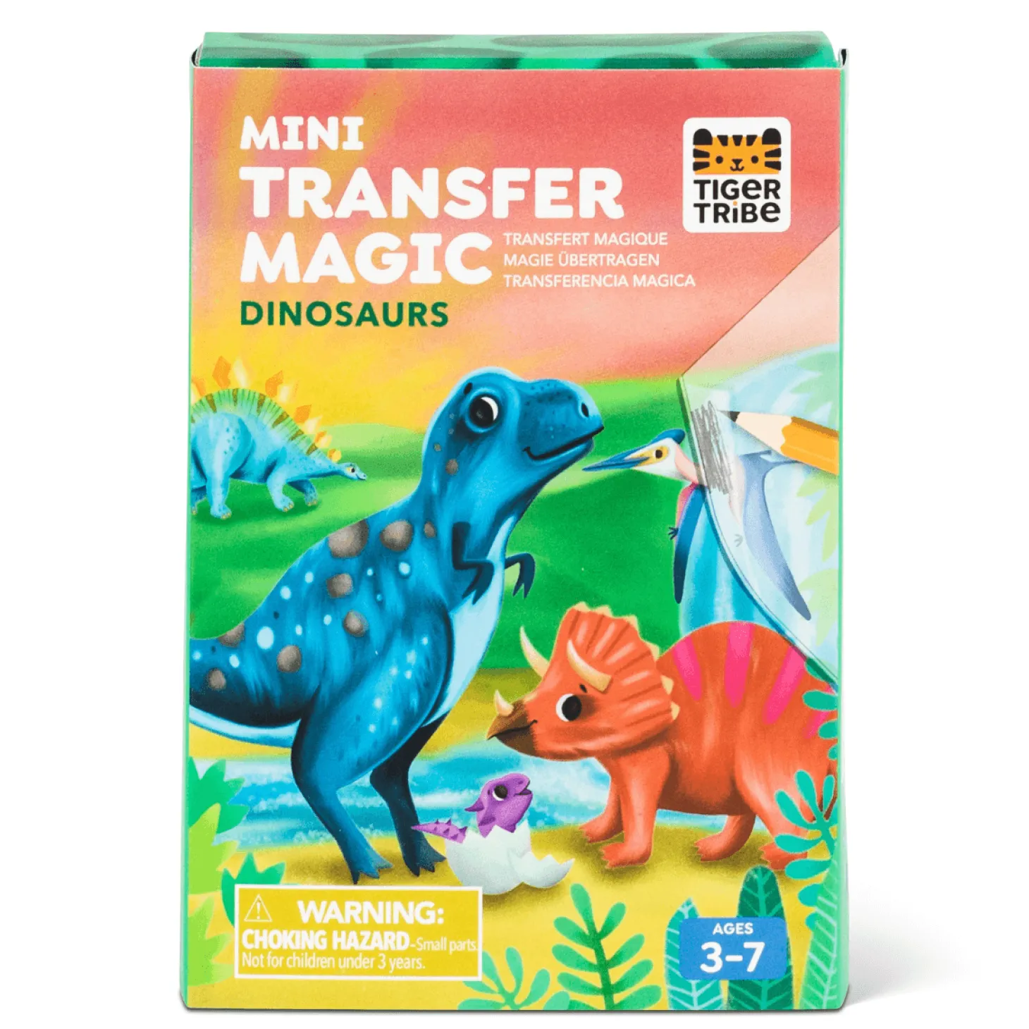 Zestaw z folią transferową - Dinozaury
