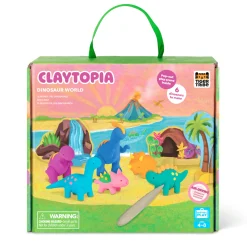 Zestaw z masą plastyczną - Dinozaury