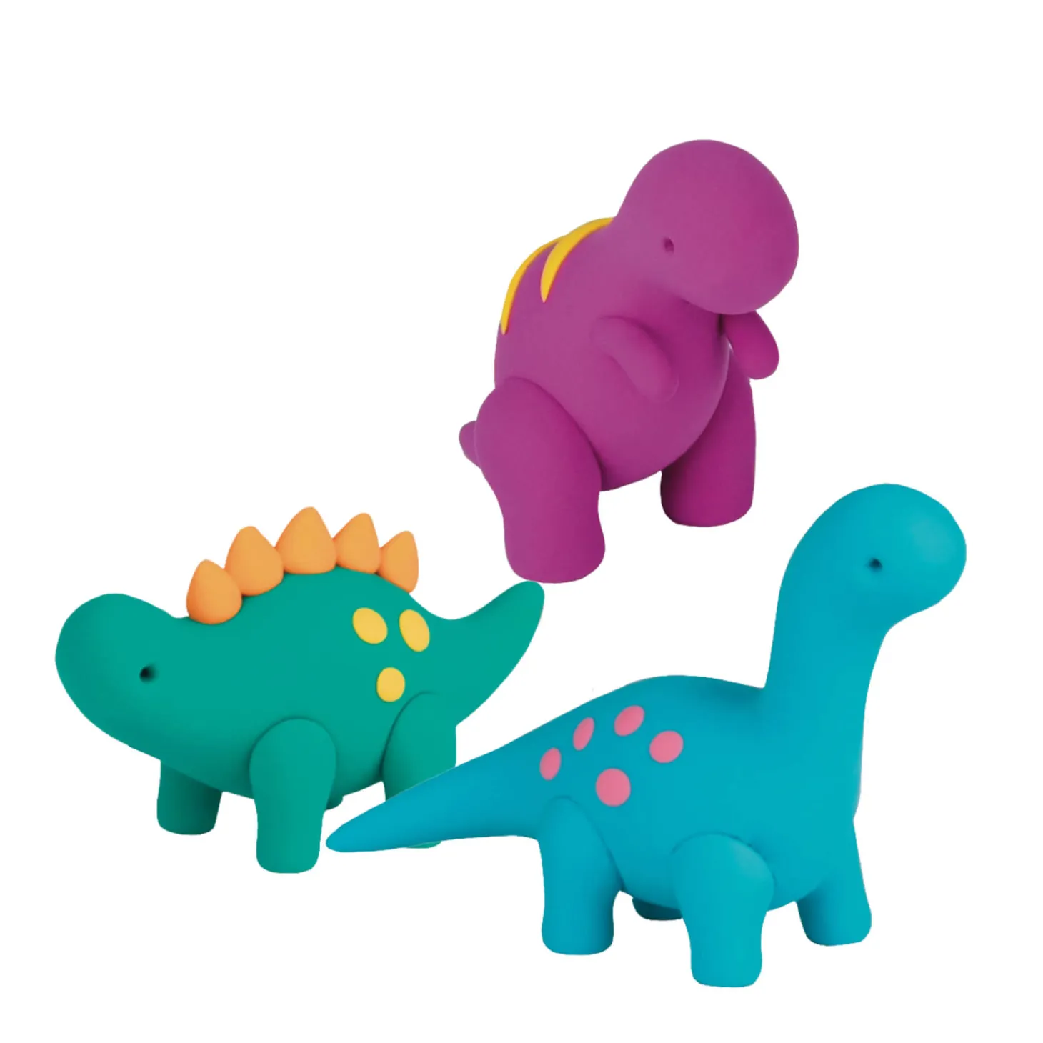Zestaw z masą plastyczną - Dinozaury