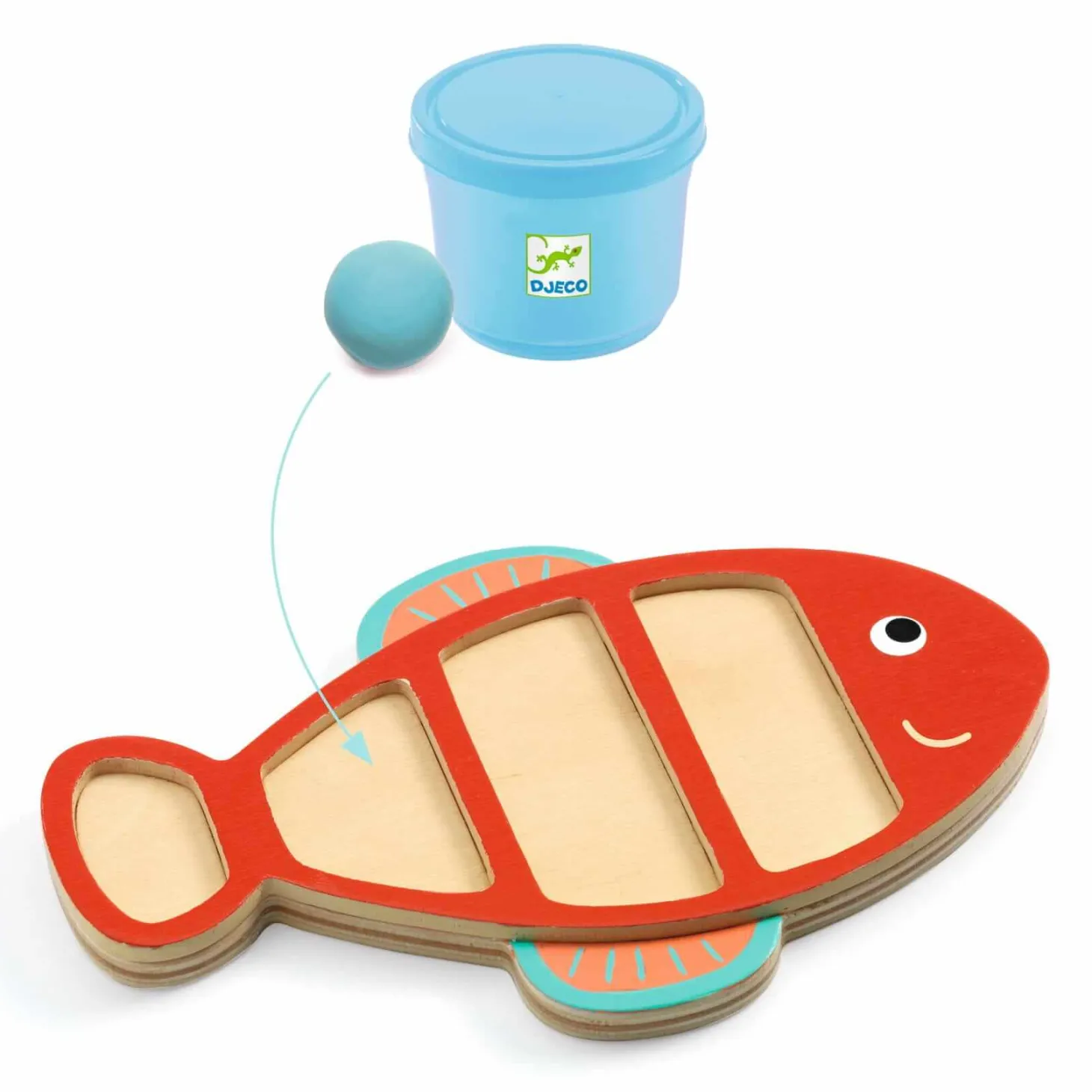 Zestaw z masą plastyczną OCEAN 18m+