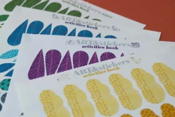 Zeszyt - kolorowanka - wyklejanka do kreatywnej zabawy, Art&Stickers