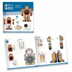 Zrób to sam - ZEGAR ROBOT 6+