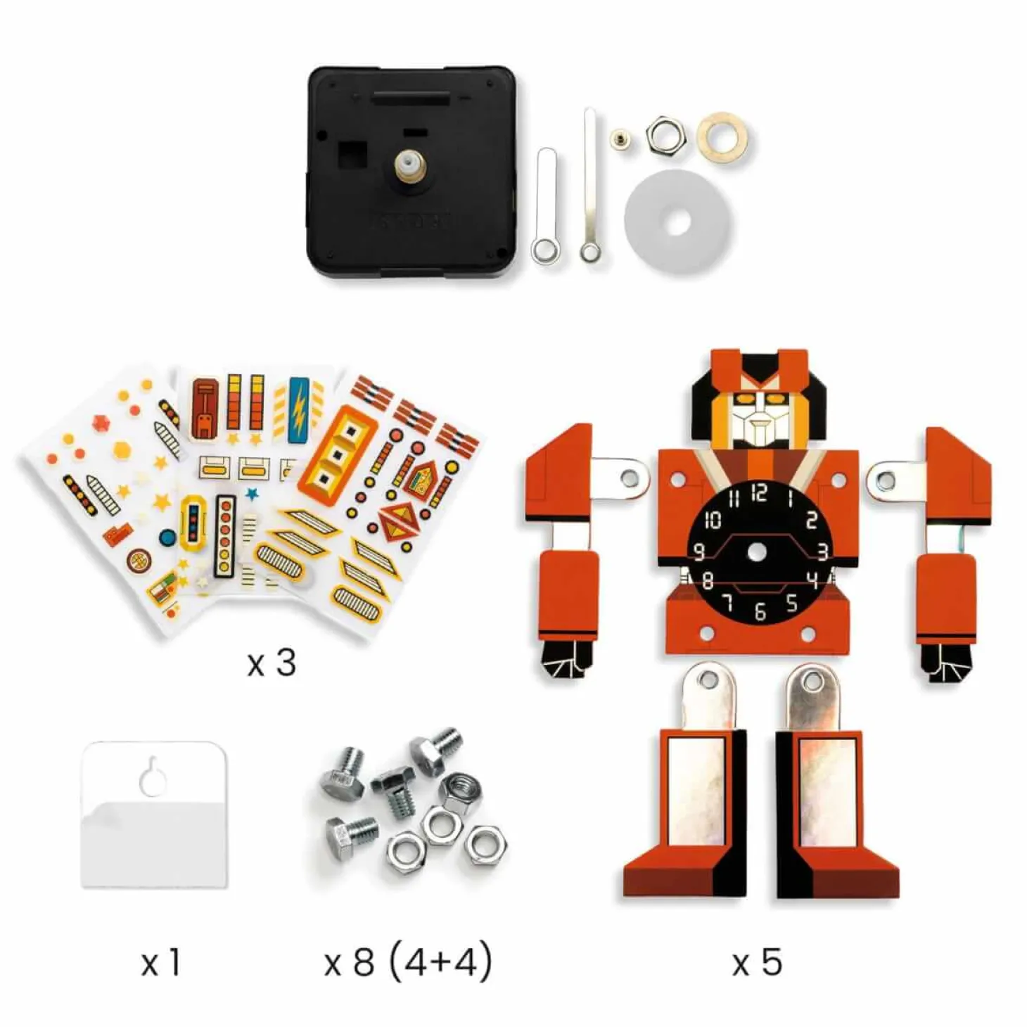 Zrób to sam - ZEGAR ROBOT 6+